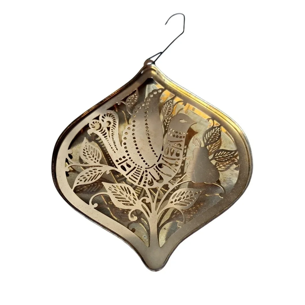 International Silver Co 12 Days of Christmas Solid Brass Ornaments Set & Extras